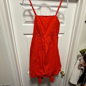 Sim & Sam Red Bubble Dress Size Large🎄🎁 BNWT